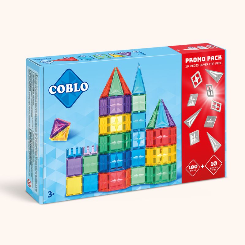 Coblo Promotie-deal: 10 zilveren stenen GRATIS bij 100 stuks classic! (1 omdoos: 5 stuks)