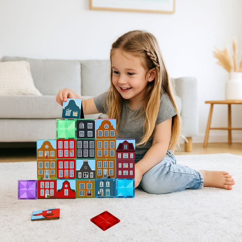 Coblo Toppers Little Amsterdam 60 pieces (1 outer box: 21 pieces)