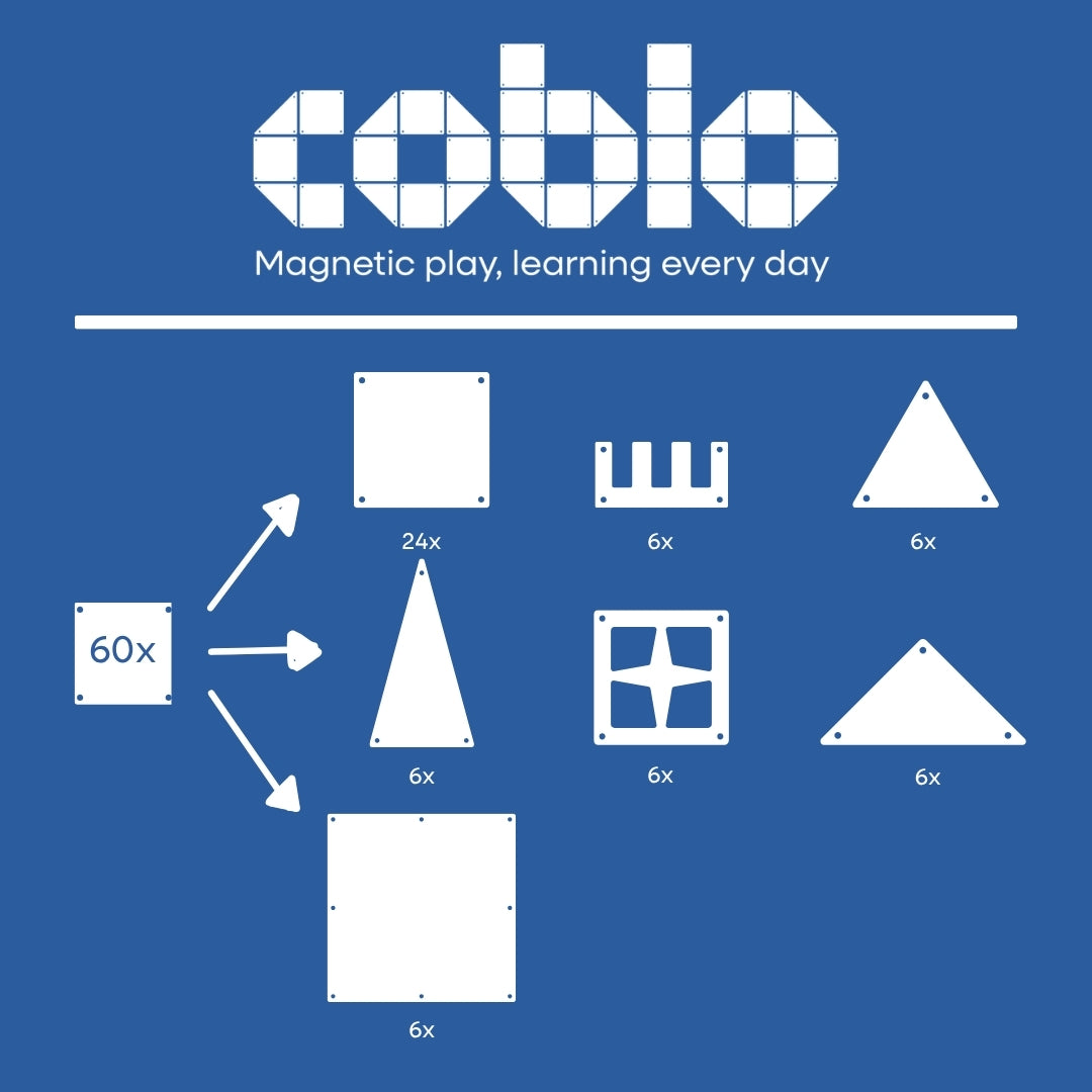 Coblo Classic 60 stenen (1 omdoos: 7 stuks)